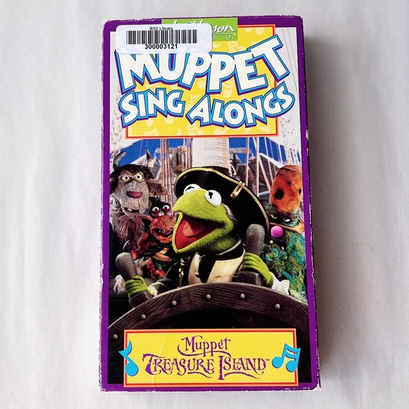 Muppet Sing Alongs: Muppet Treasure Island VHS - Tested - Picture 1 of 6